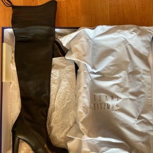 Stuart Weitzman highland over-the-knee boots.